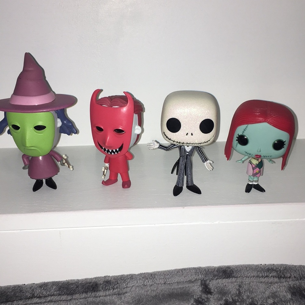 Nightmare before Christmas funko pop bundle